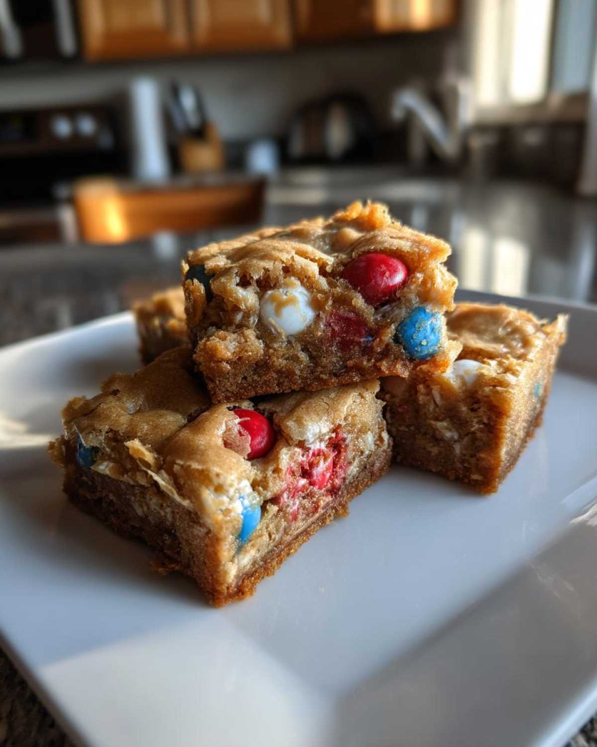 Fireworks Blondies