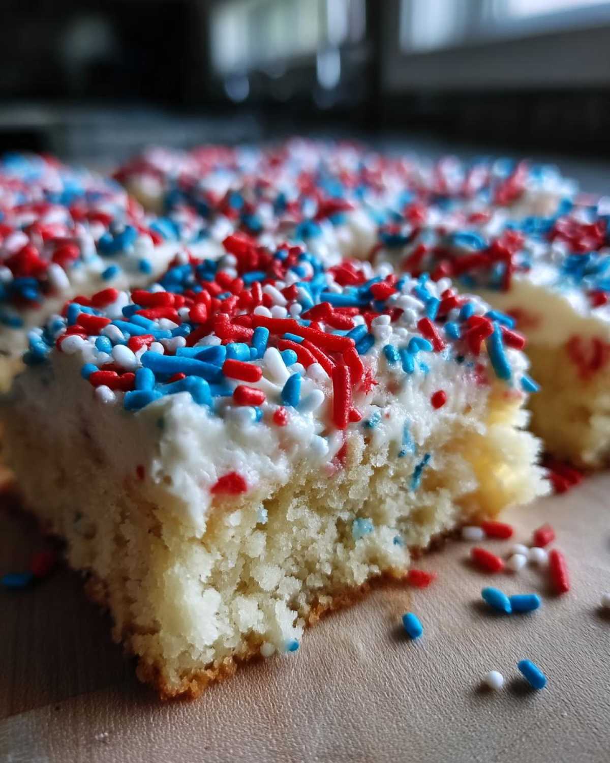 Fireworks Sugar Cookie Bars