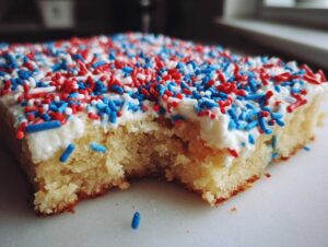 Fireworks Sugar Cookie Bars