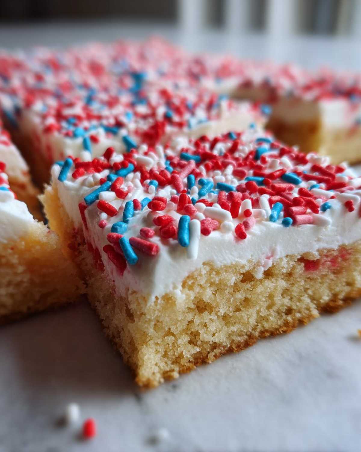 Fireworks Sugar Cookie Bars
