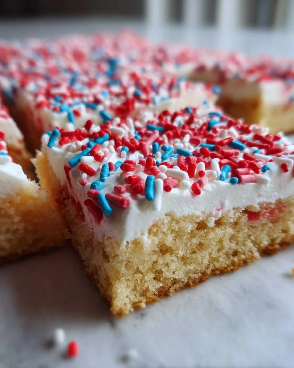 Fireworks Sugar Cookie Bars