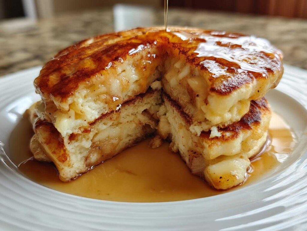 Fluffy Apple Pancakes