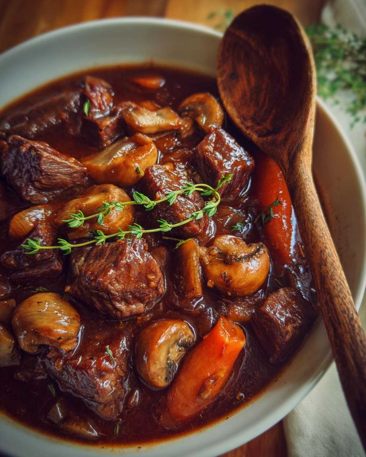 French Beef Bourguignon