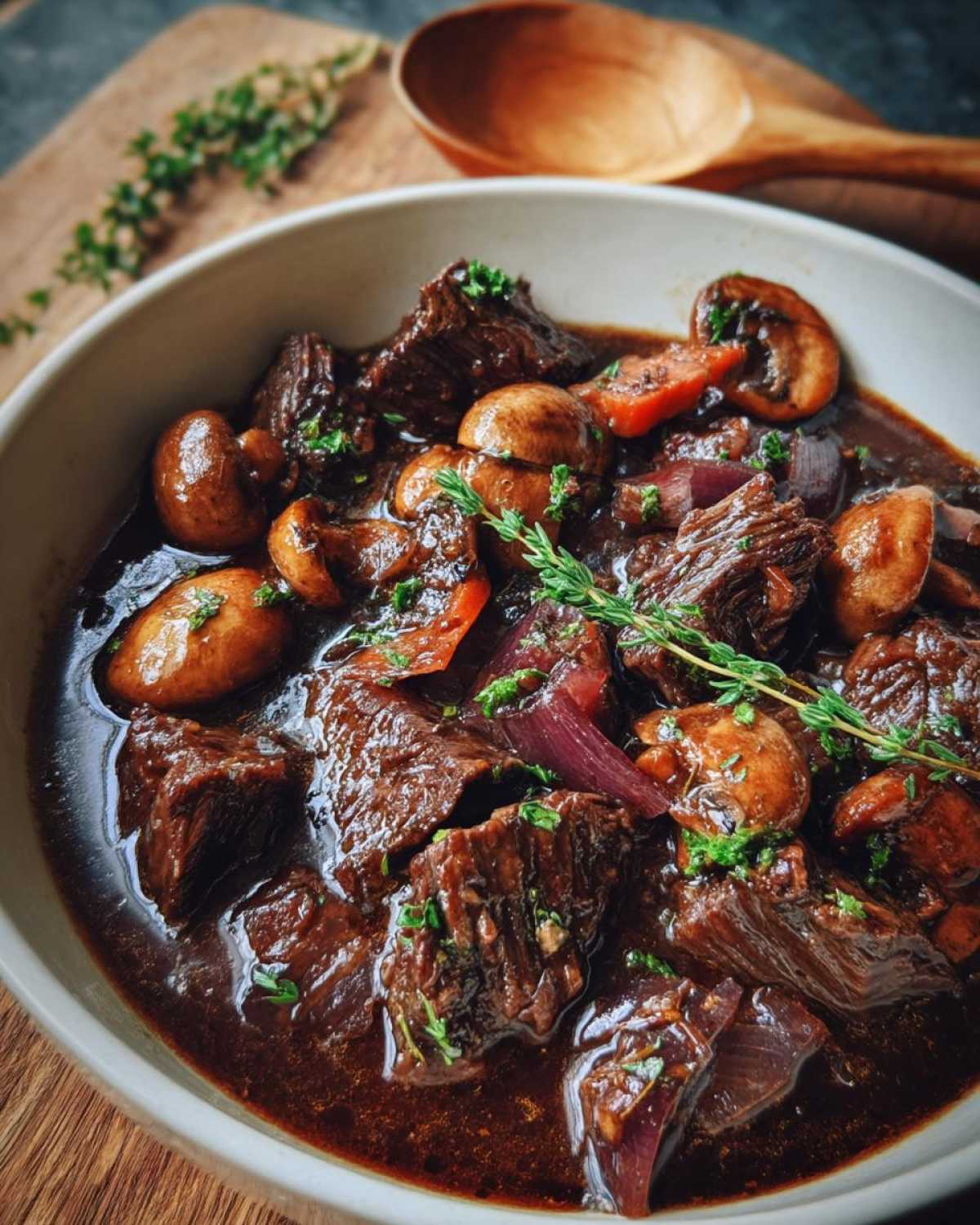 French Beef Bourguignon