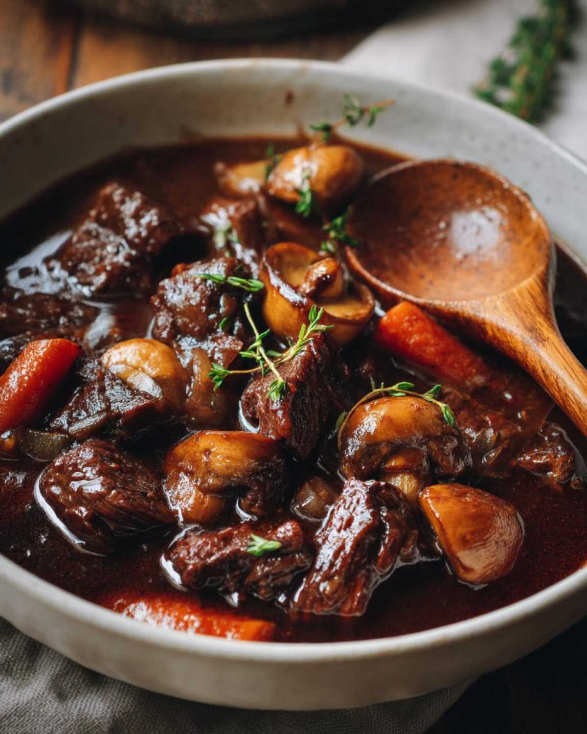 French Beef Bourguignon