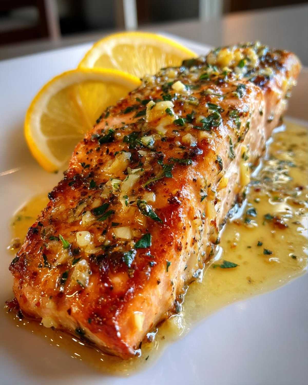 Garlic Butter Baked Salmon