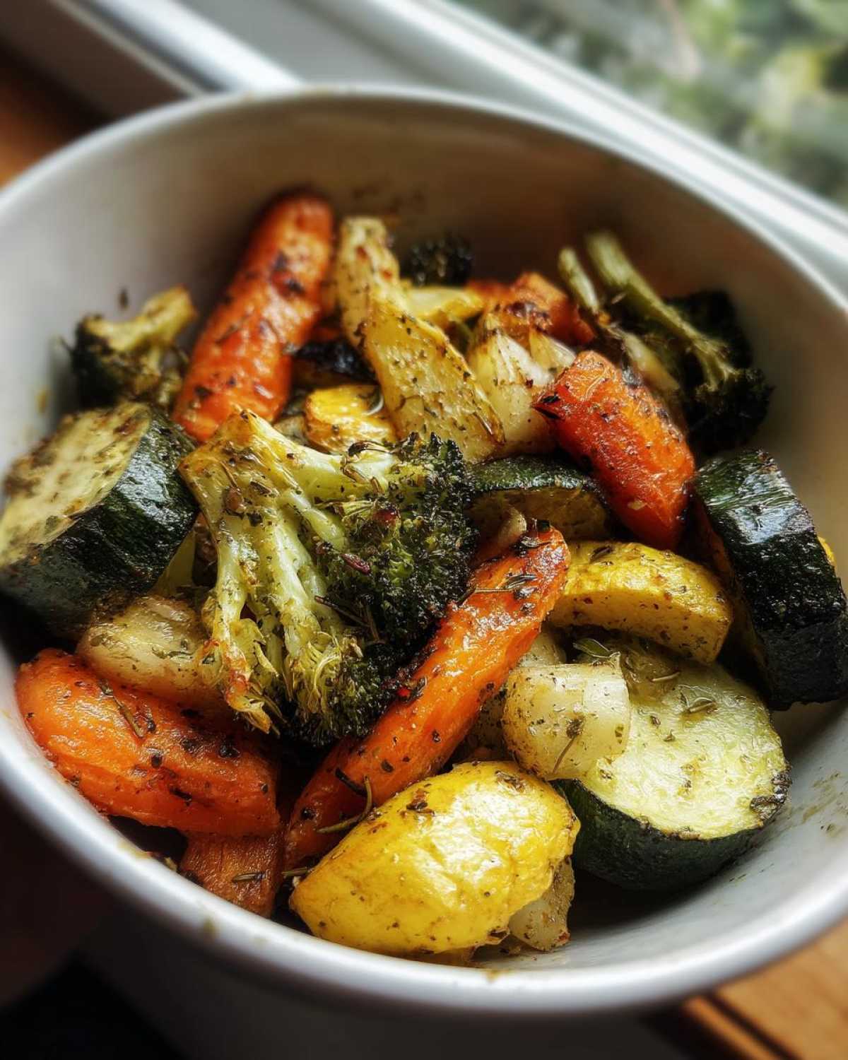 Garlic Herb Roasted Veggies