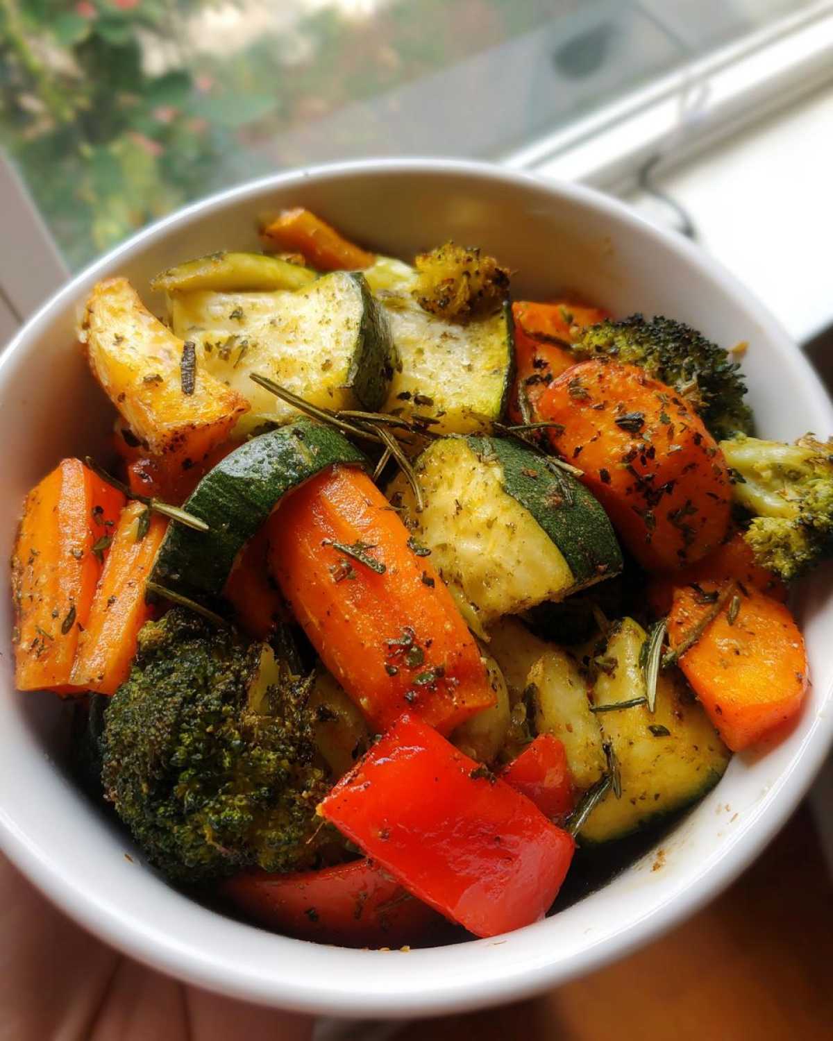 Garlic Herb Roasted Veggies