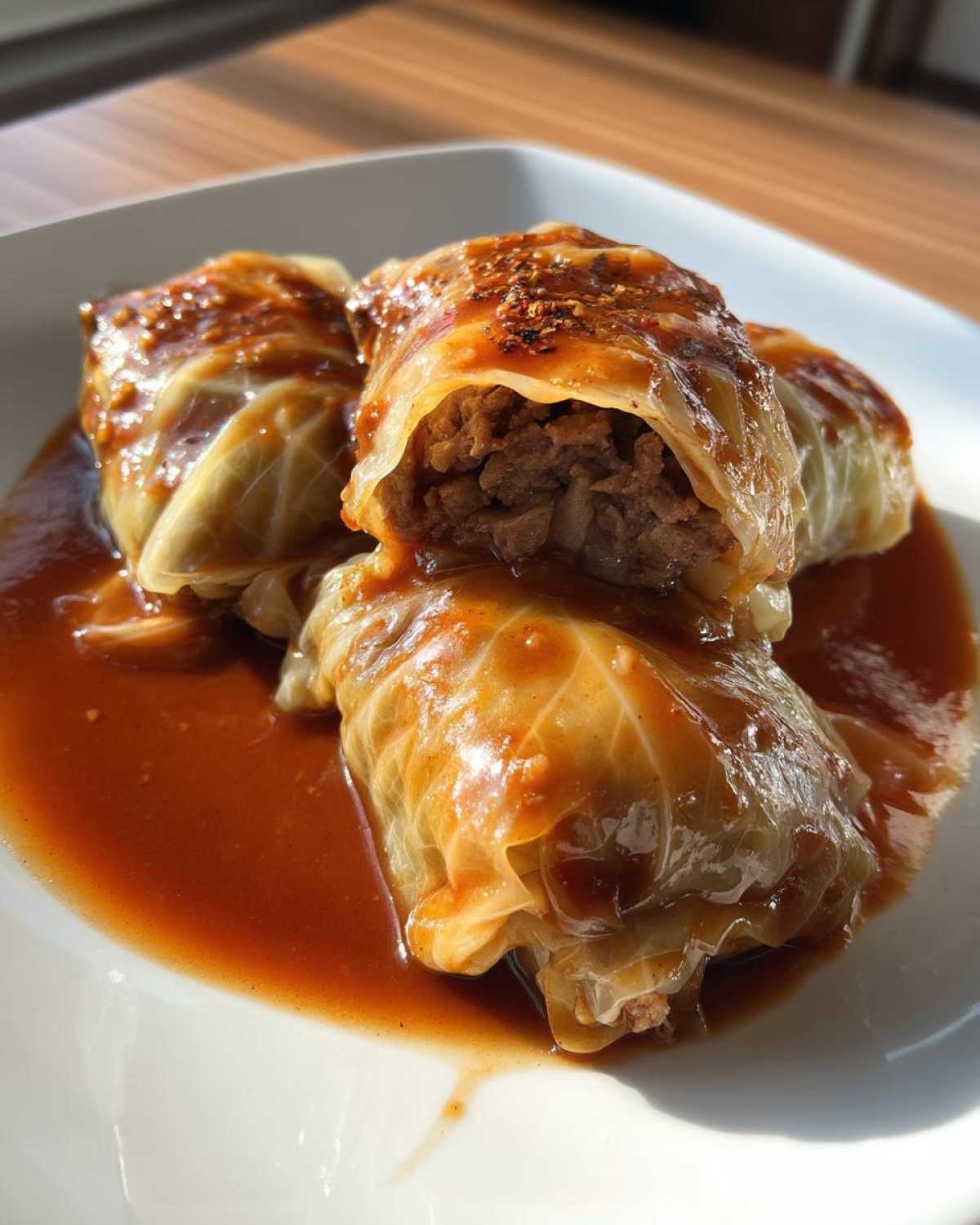German stuffed cabbage rolls