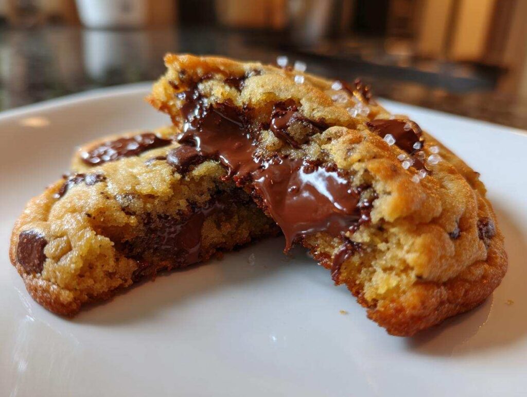 Gooey Chocolate Chip Cookies