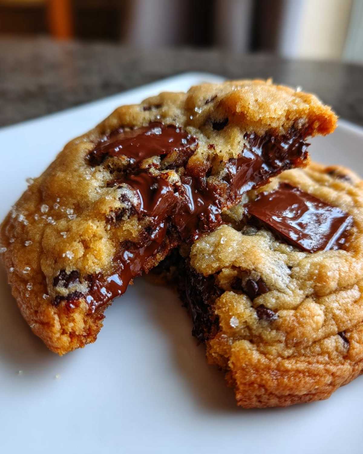 Gooey Chocolate Chip Cookies