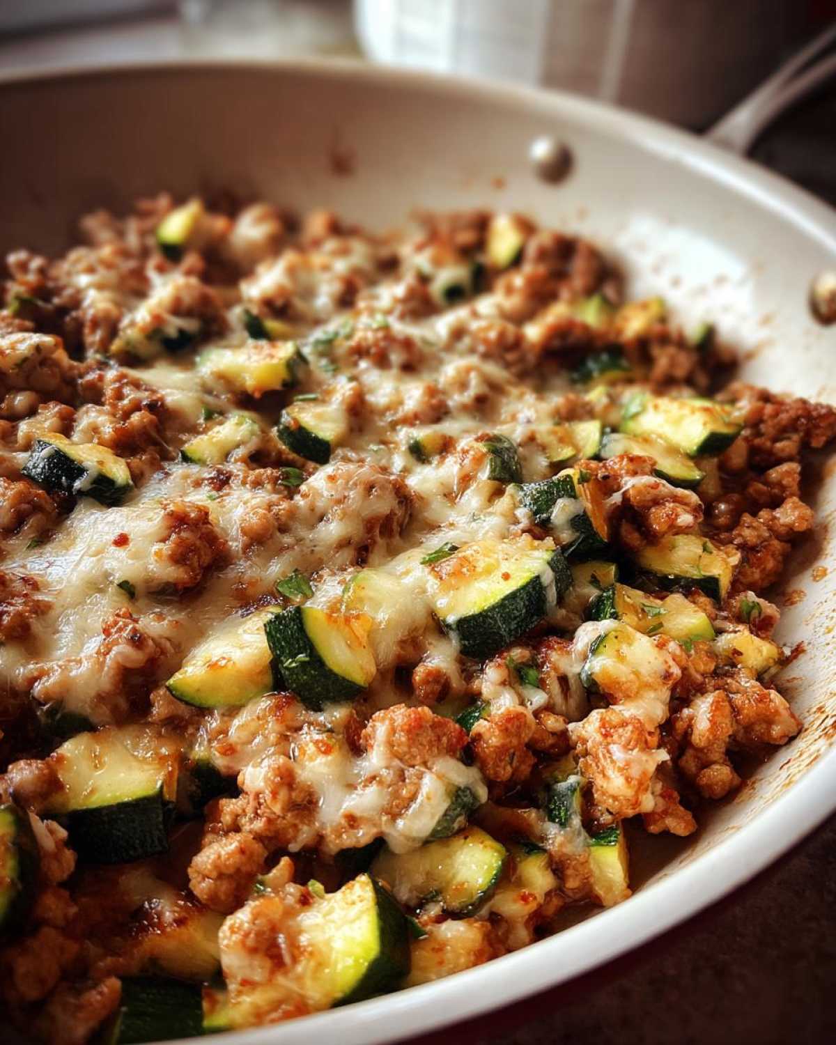 Ground Turkey and Zucchini Skillet
