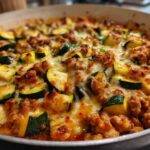 Ground Turkey and Zucchini Skillet