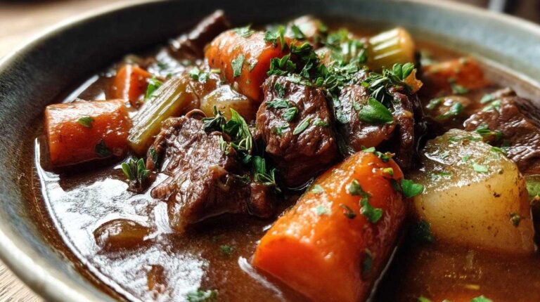 Guinness Coffee Irish Beef Stew