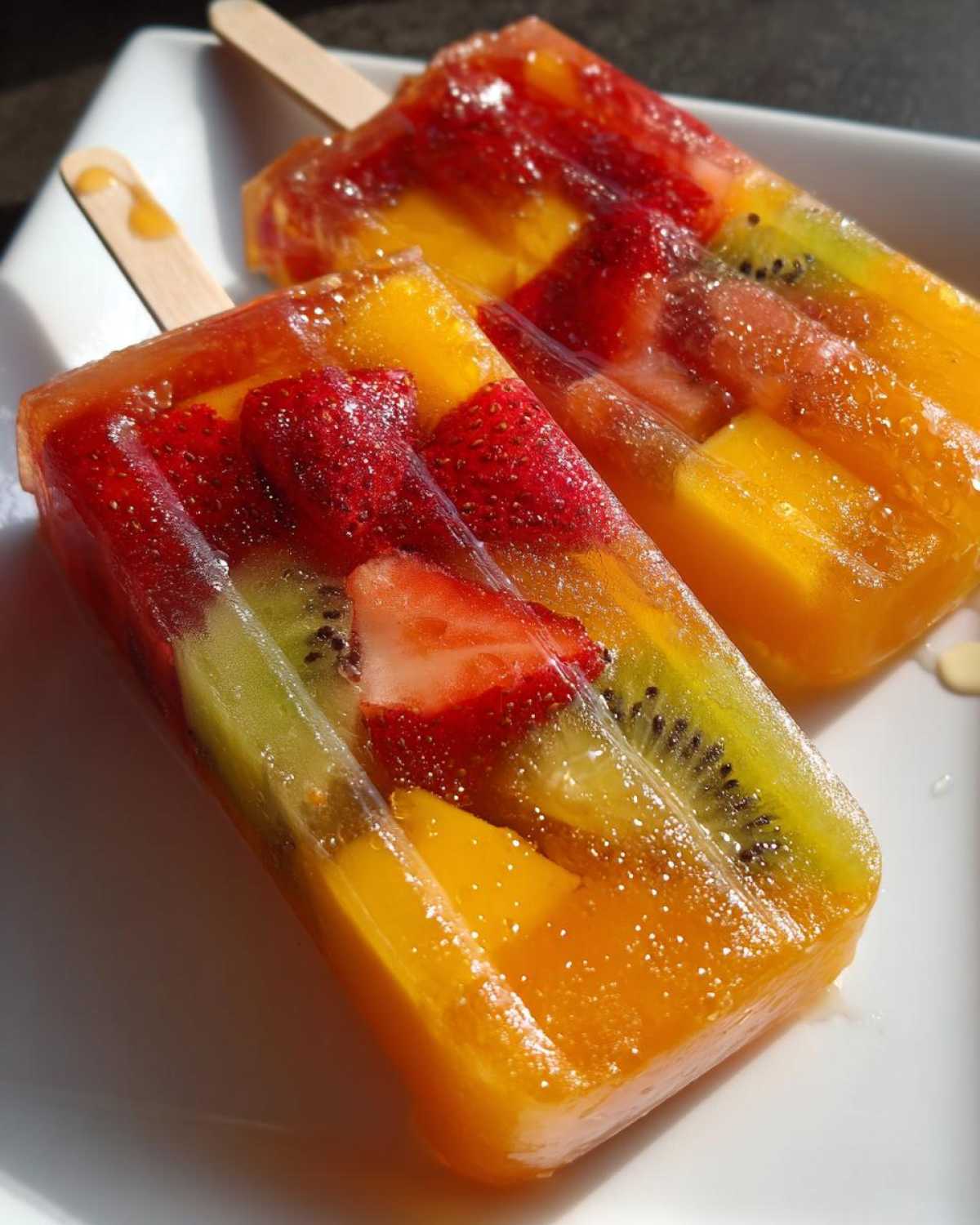 Homemade Fruit Popsicles