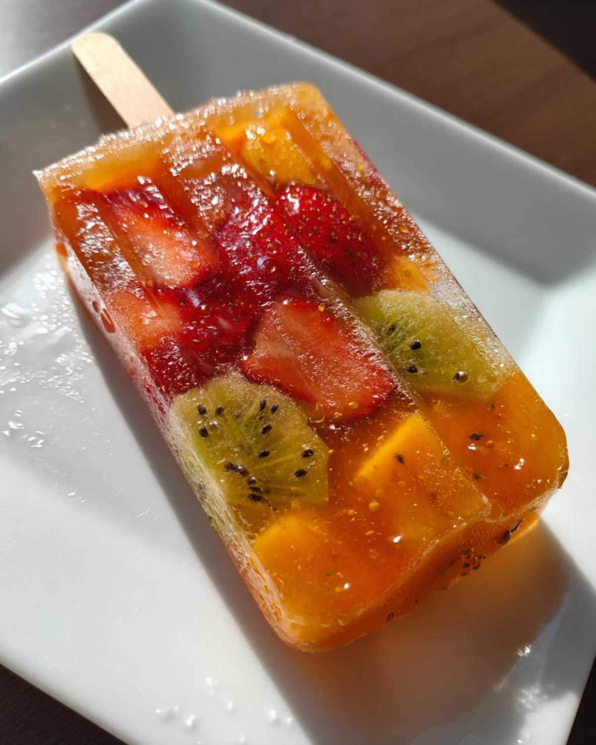 Homemade Fruit Popsicles
