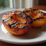 Honey Glazed Grilled Peaches
