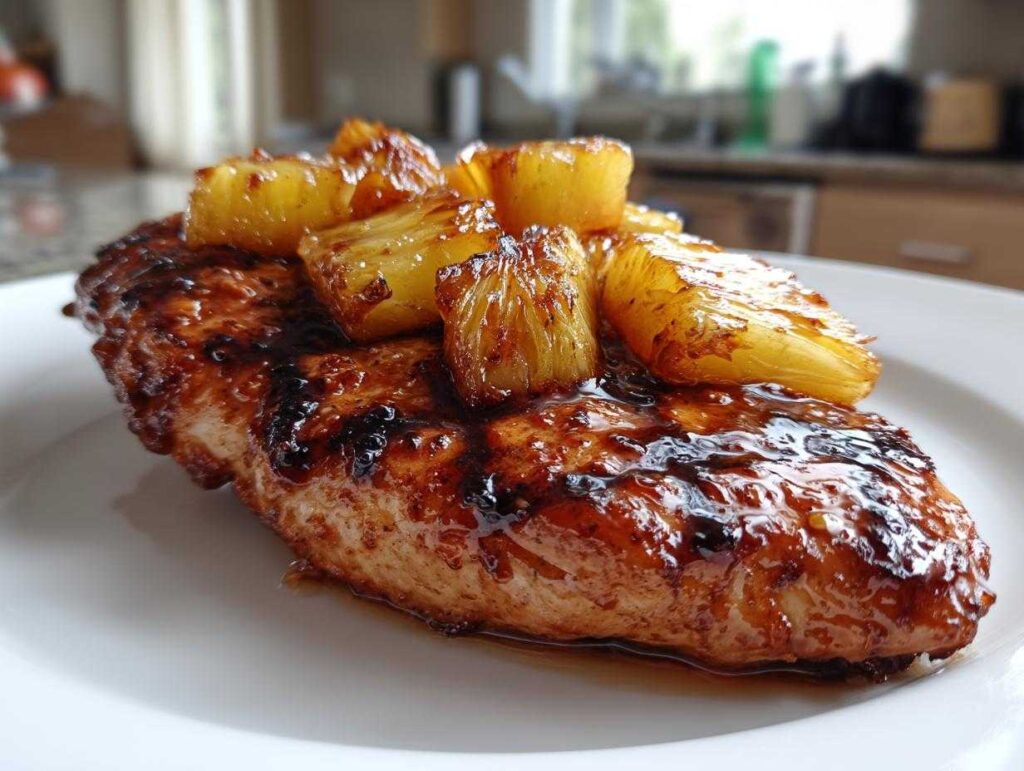 Honey Pineapple Grilled Chicken