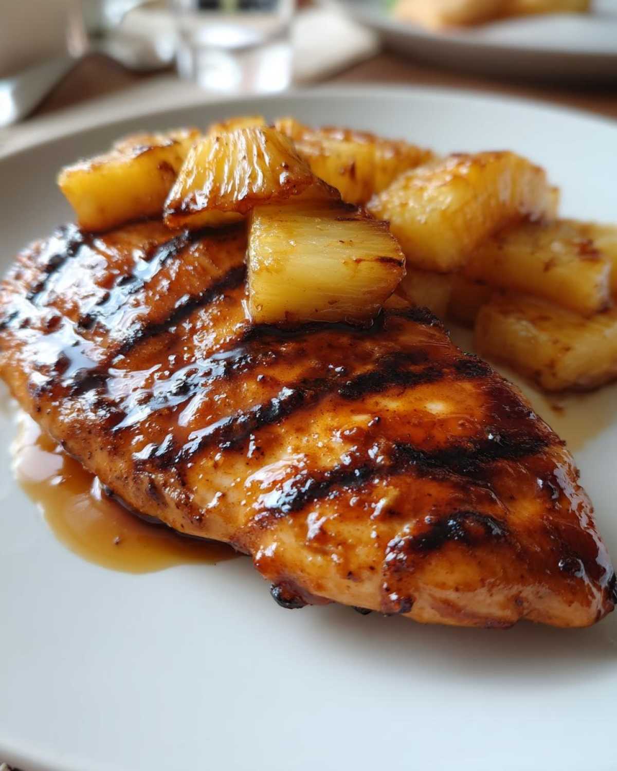 Honey Pineapple Grilled Chicken