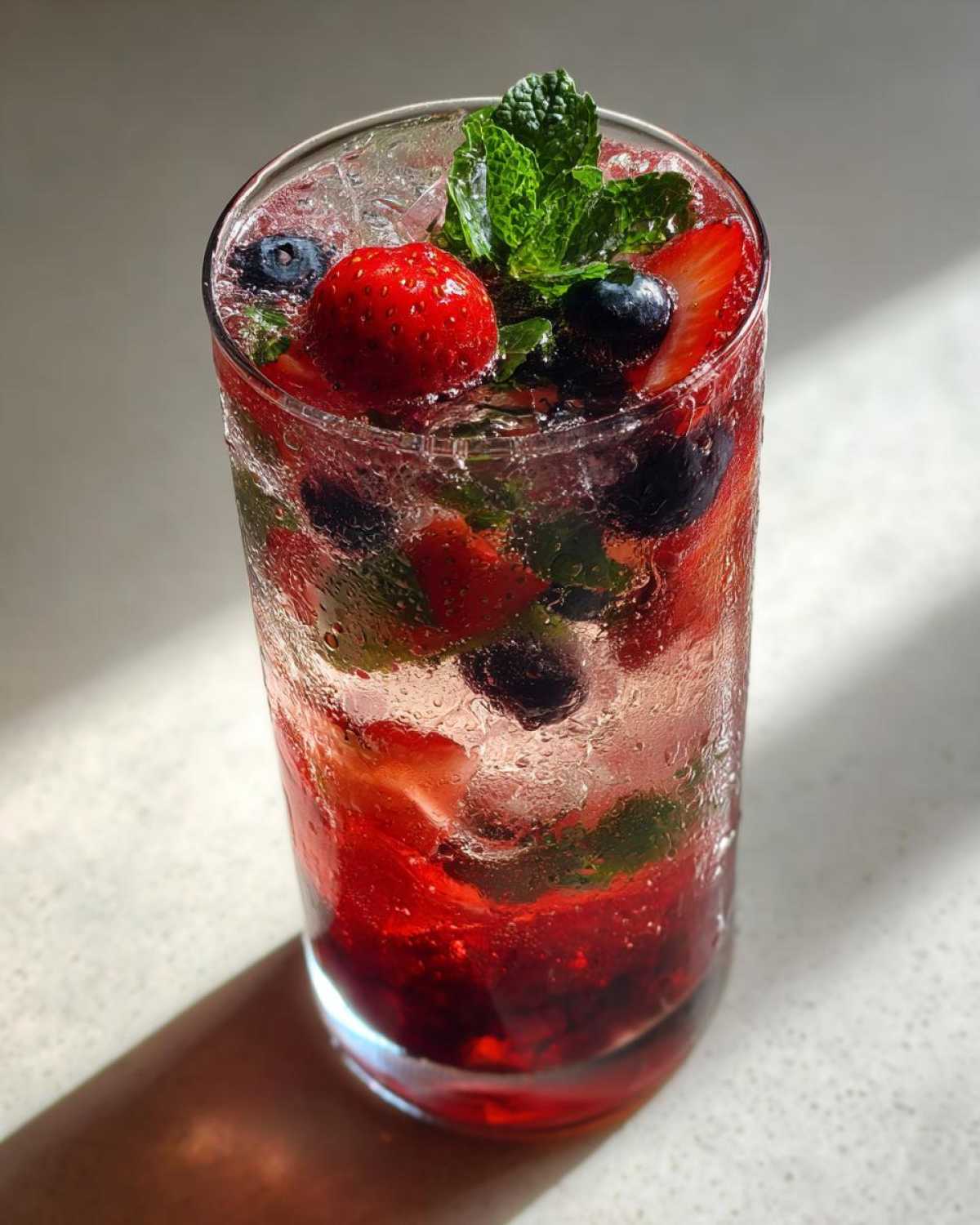 Iced Berry Green Tea