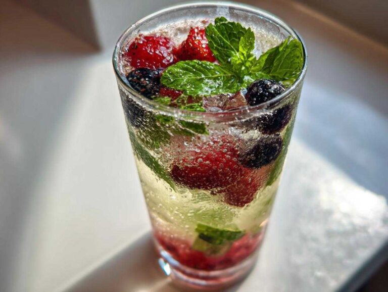 Iced Berry Green Tea