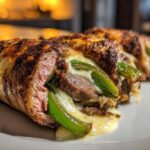 Keto Philly Cheesesteak Roll-Ups