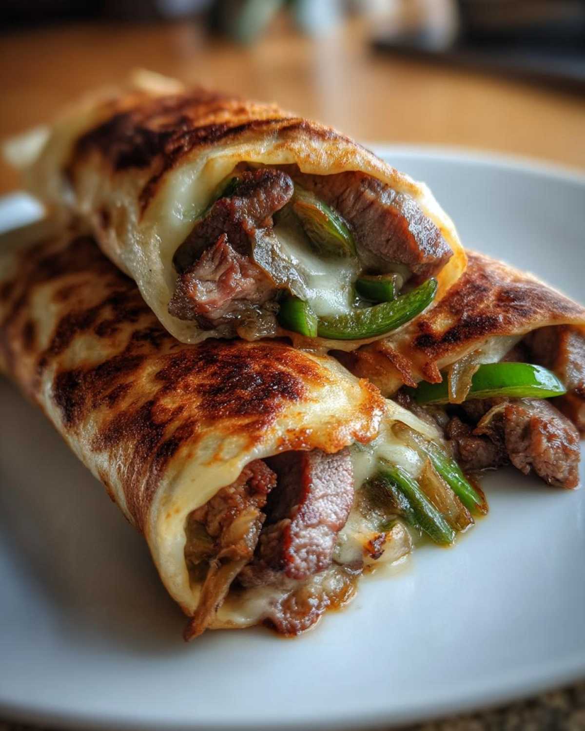 Keto Philly Cheesesteak Roll-Ups