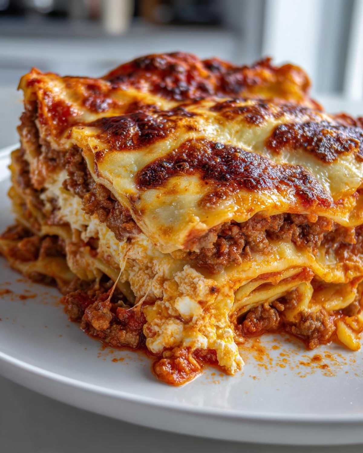 Lasagna with Cottage Cheese
