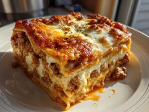 Lasagna with Cottage Cheese