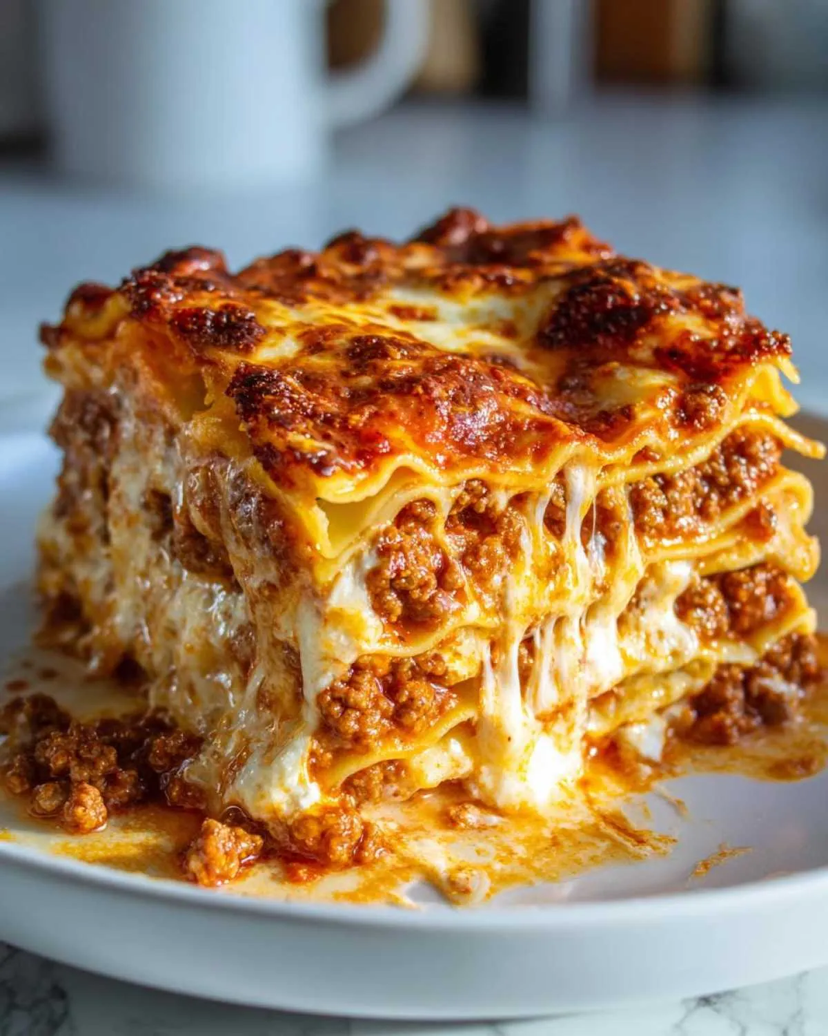 Lasagna with Cottage Cheese