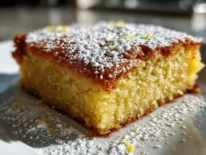 Lemon Brownies