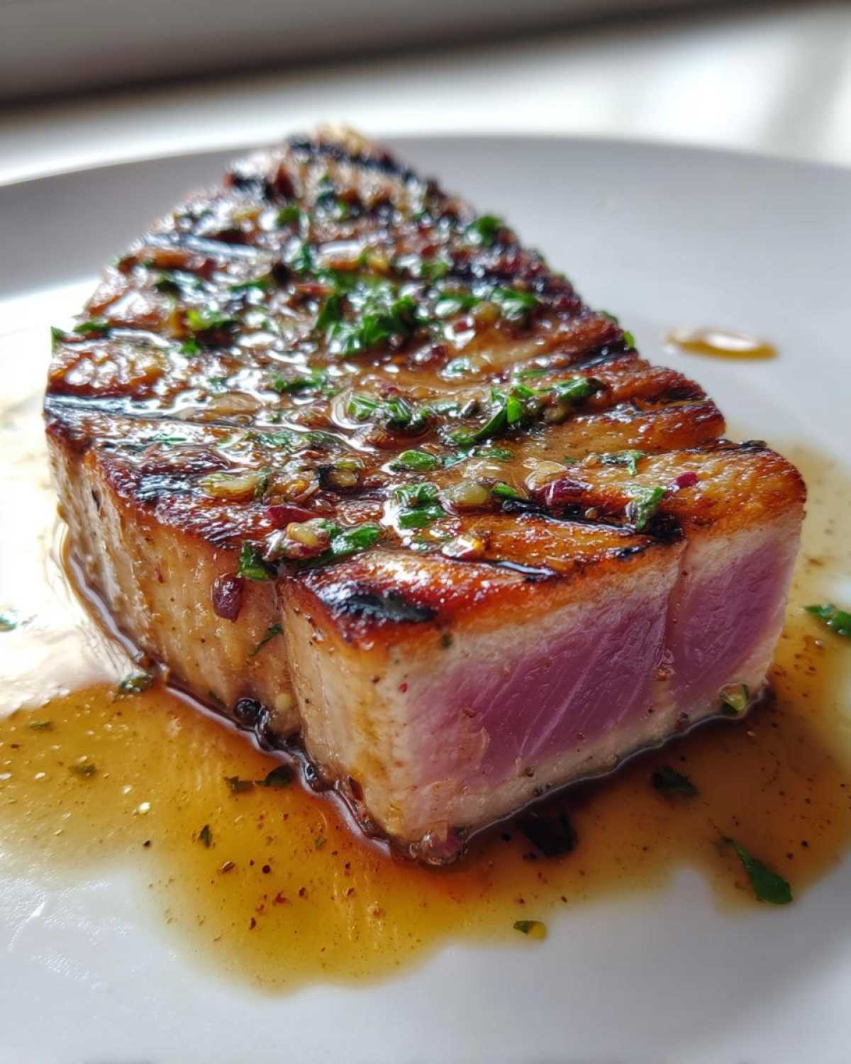 MARINADE FOR TUNA STEAK