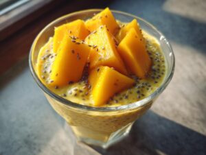 Mango Chia Seed Pudding