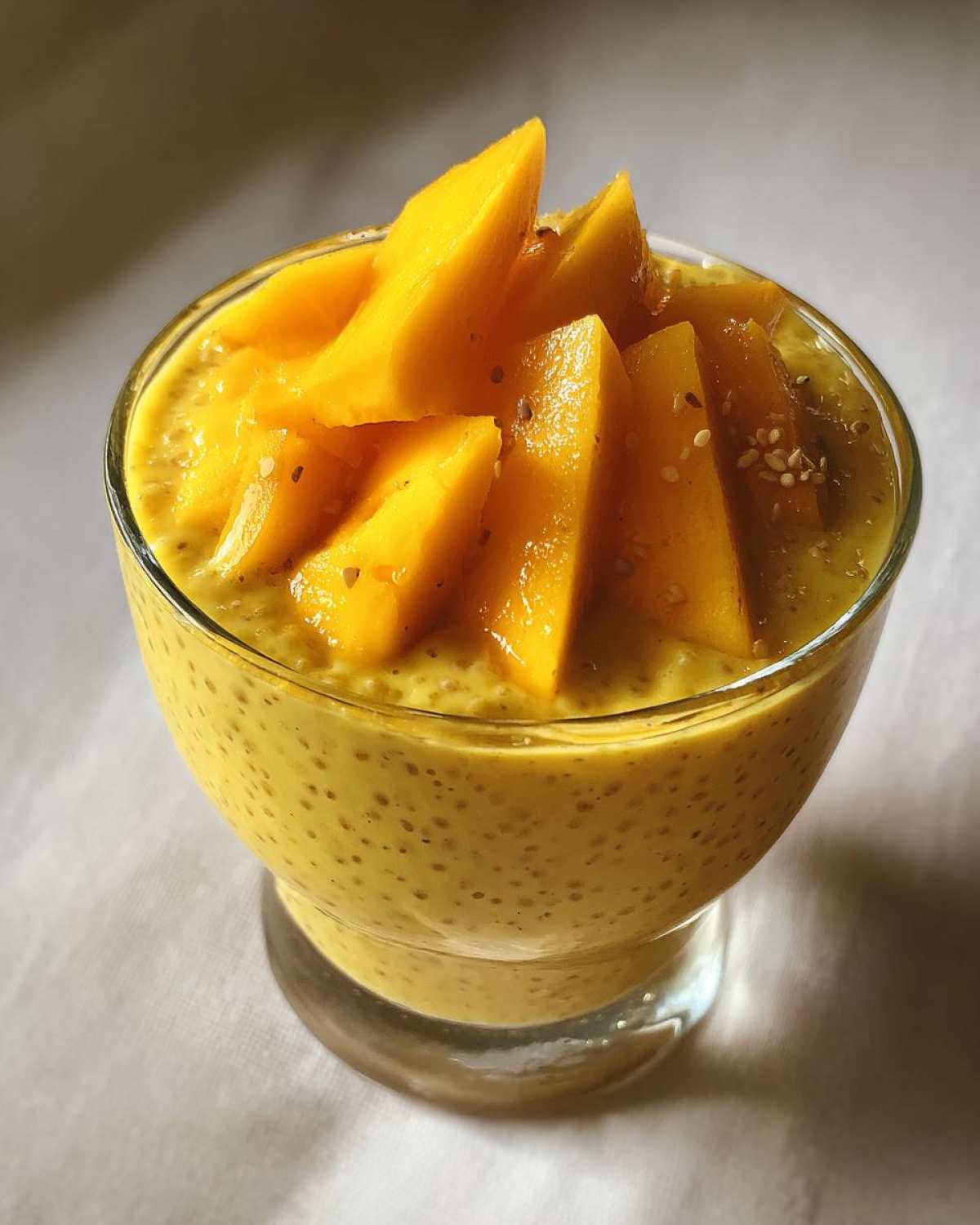 Mango Chia Seed Pudding