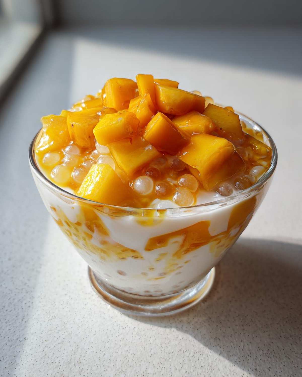 Mango Sago Pudding