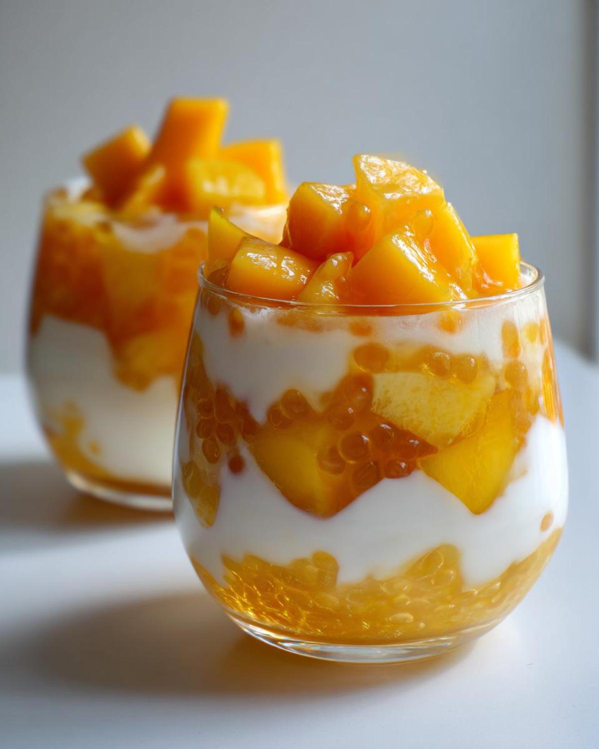 Mango Sago Pudding