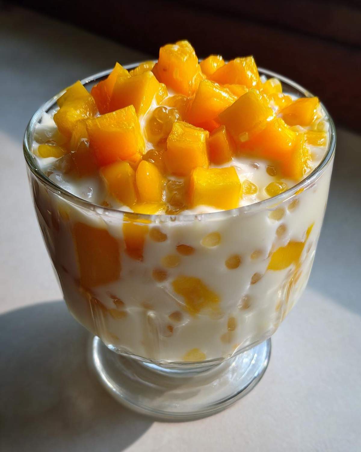 Mango Sago Pudding