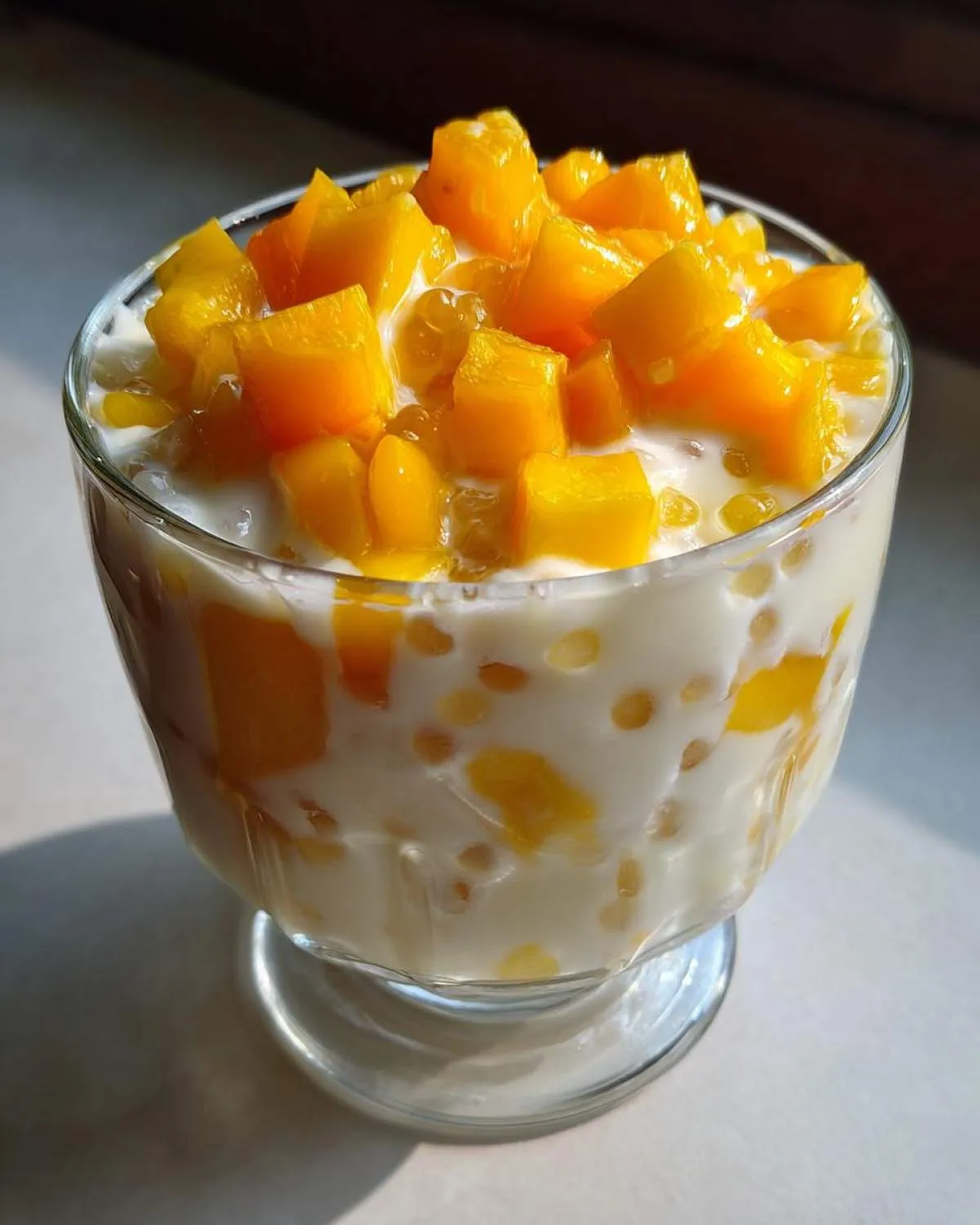 Mango Sago Pudding