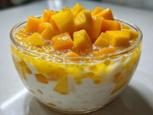 Mango Sago Pudding