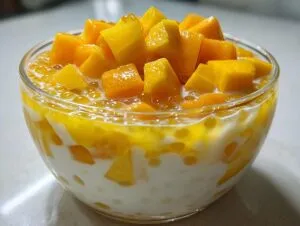 Mango Sago Pudding