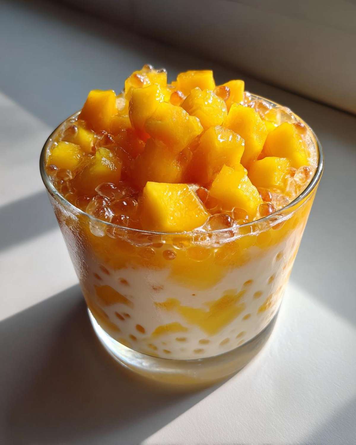 Mango Sago Pudding