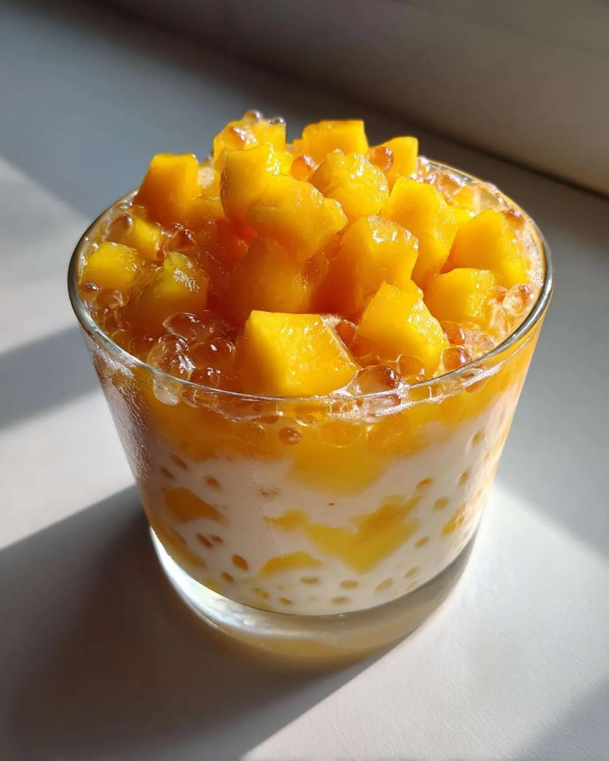 Mango Sago Pudding