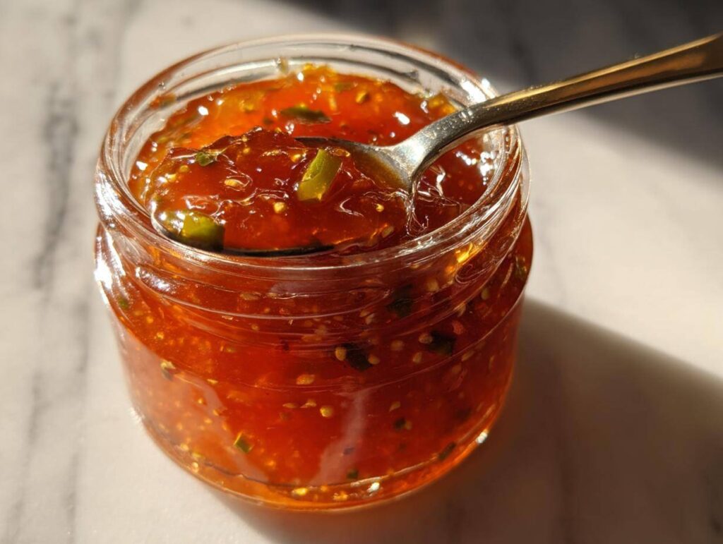 Peach Jalapeno Jam
