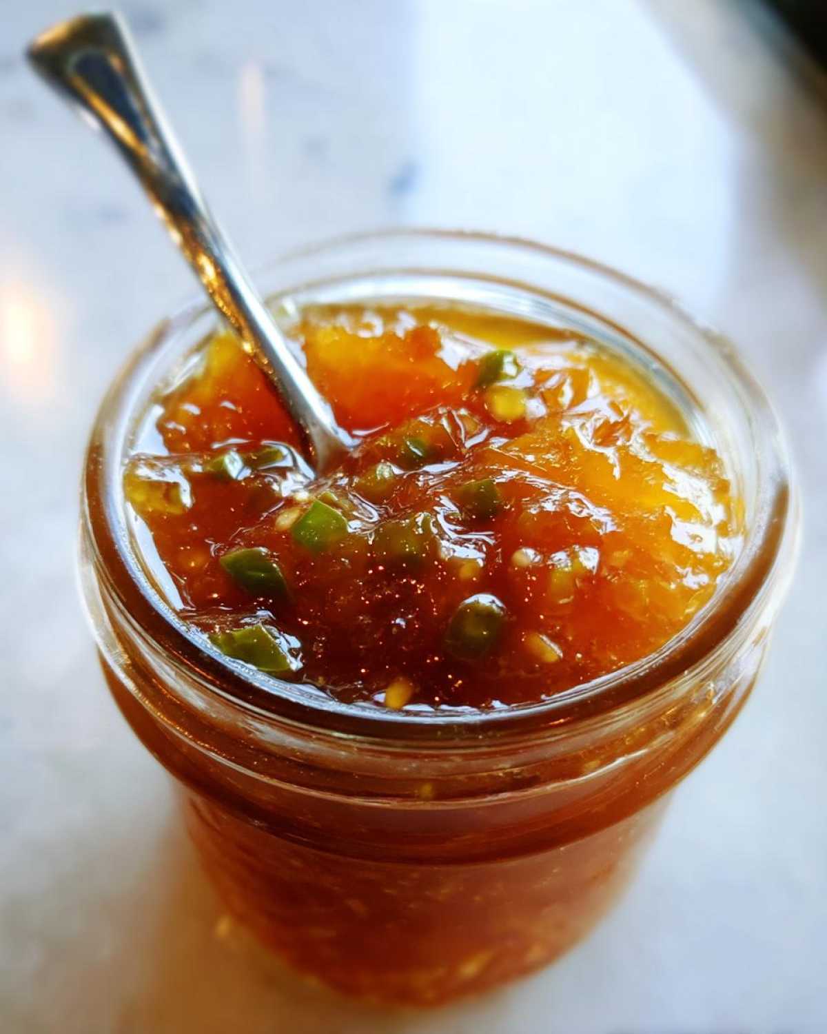 Peach Jalapeno Jam