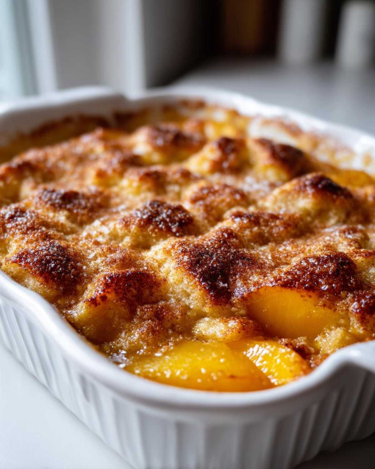 Peach cobbler