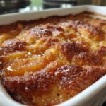 Peach cobbler