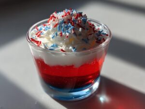 Red White and Blue Jello Shots