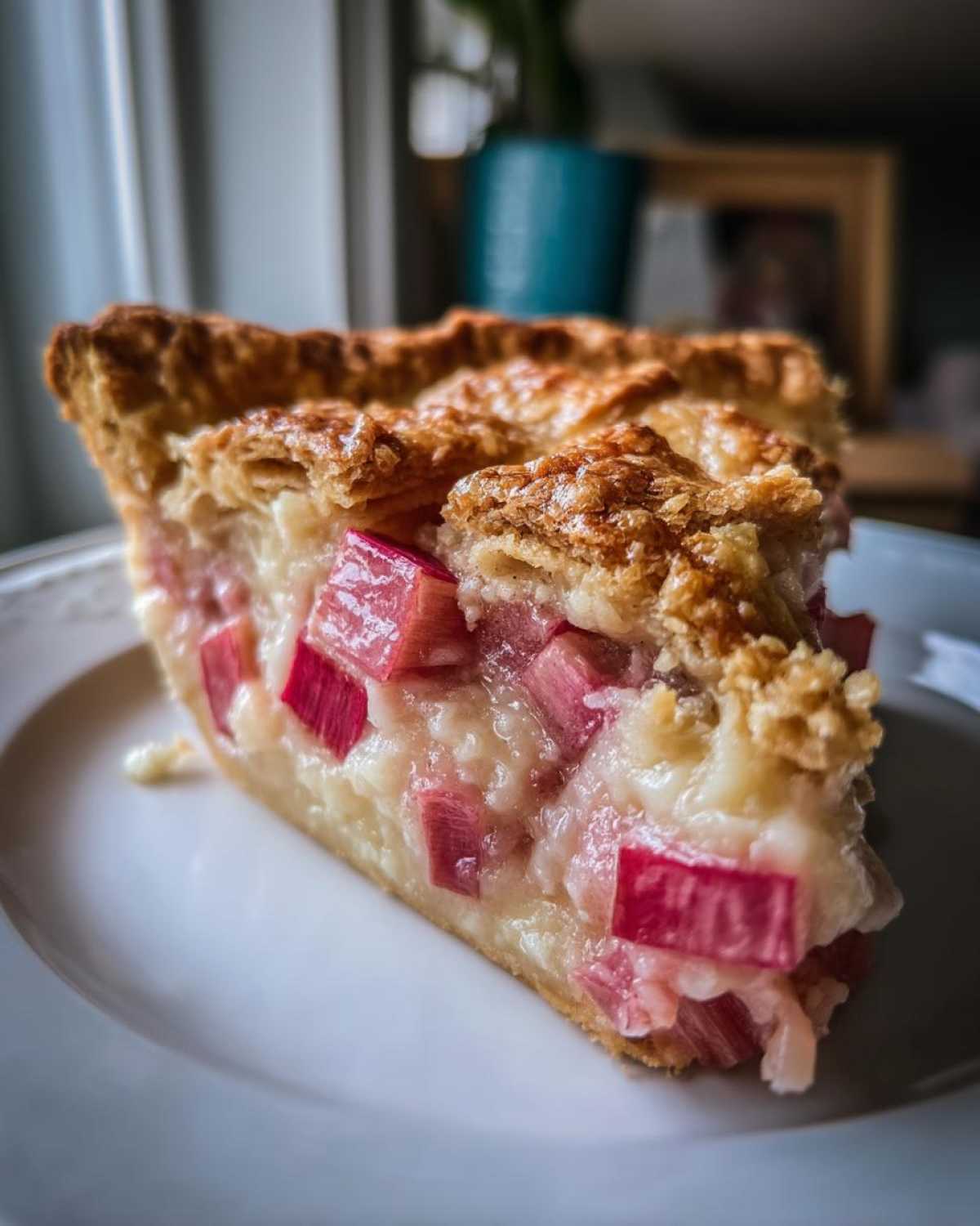 Rhubarb Custard Pie