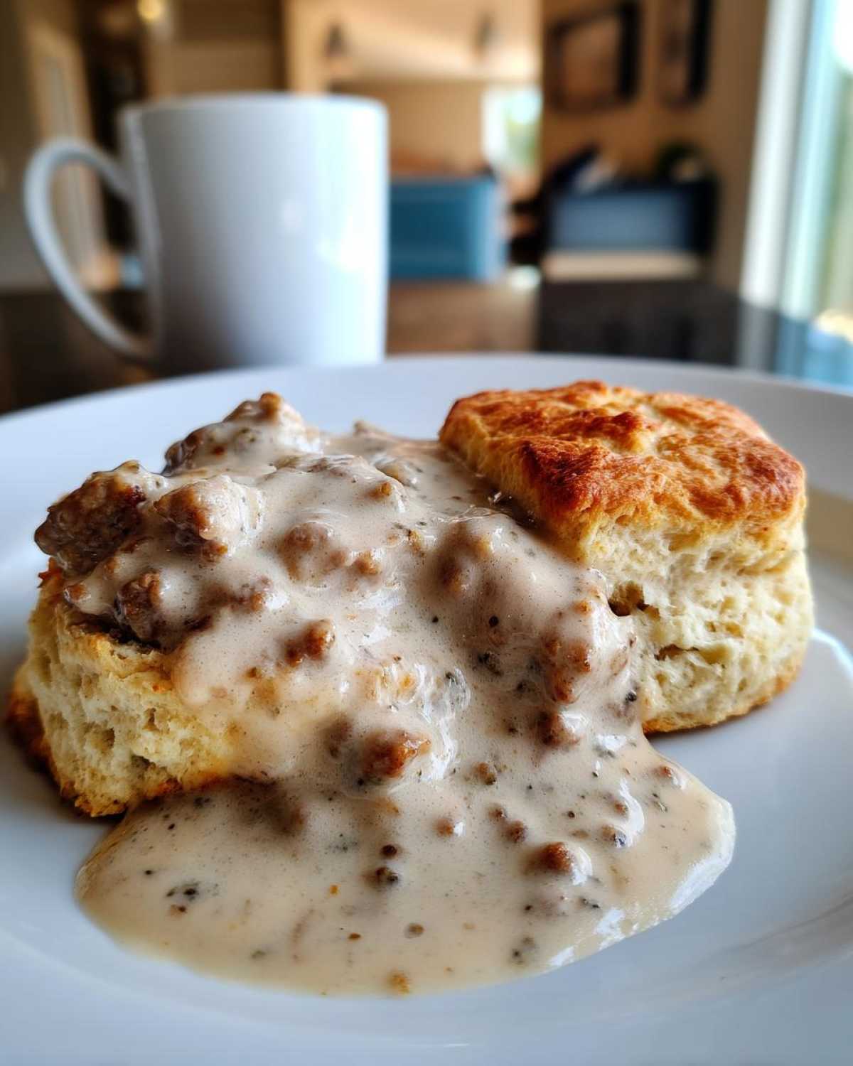 Sausage Gravy And Biscuits
