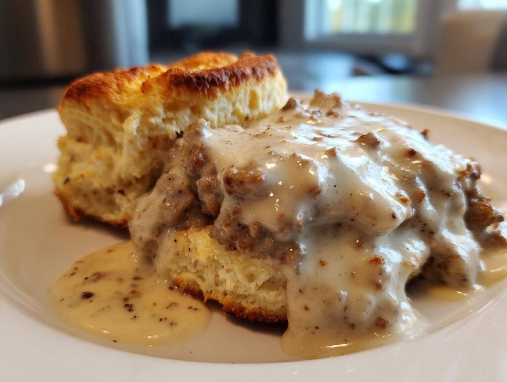 Sausage Gravy And Biscuits